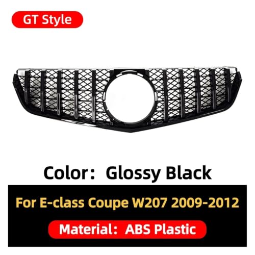 Grille pare-chocs E Coupe W207 calandre de remplacement GT Black