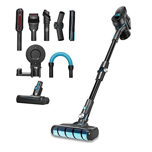 Cecotec Aspirador Escoba Sin Cable Conga Rockstar 500 Ultimate Ergoflex, 430W y 24 KPA, Sin Bolsa, 3 en 1: Vertical, Escoba y de Mano, Motor, Digital, Tubo Flexible, hasta 65 min de Autonomía