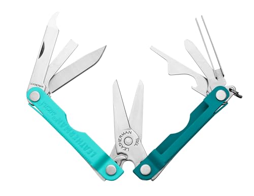 Image of LEATHERMAN Micra Keychain Multi-Tool, Grooming Tools, Mini Knife, Parakeet