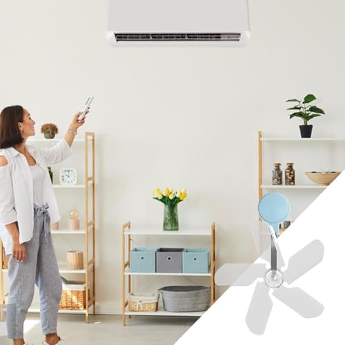 Deflector de aire acondicionado y ventana con guía de ventilación para climatización 7