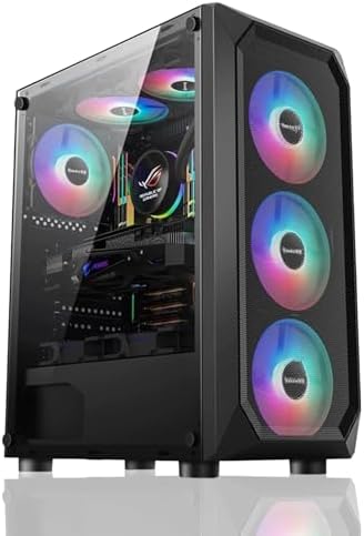 TitanFusion Gaming PC Ryzen 5 5500 RTX 4060