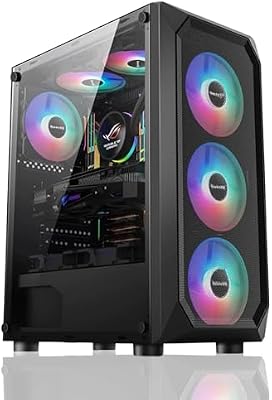 TitanFusion Gaming PC Ryzen 5 5500 RTX 4060