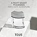 TOUS Eau De Toilette For Men, Elegant Fruity Woody Perfume for Man with Notes of Sage, White Musk, Cedarwood, and Sandalwood. Long-Lasting Fragrance for Daily Wear, 3.4 Fl Oz