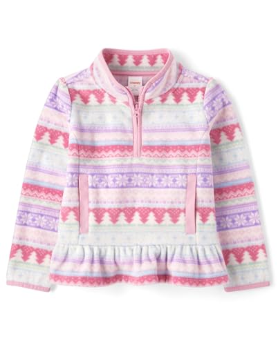 Image of Gymboree Girls' and Toddler Long Sleeve Cozy Microfleece Tops