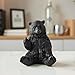 JFSM INC. Holiday Stocking Stuffer, Black Bear Raising Middle Finger Figurine Funny Hilarious Decor - Bear Lover Gifts, Cabin Themed Decor, Man Cave Decoration