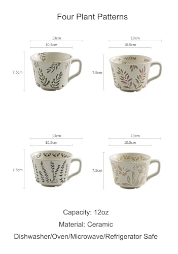 Taza de Cerámica para Café 12 oz Microondas y Lavavajillas miniatura 7