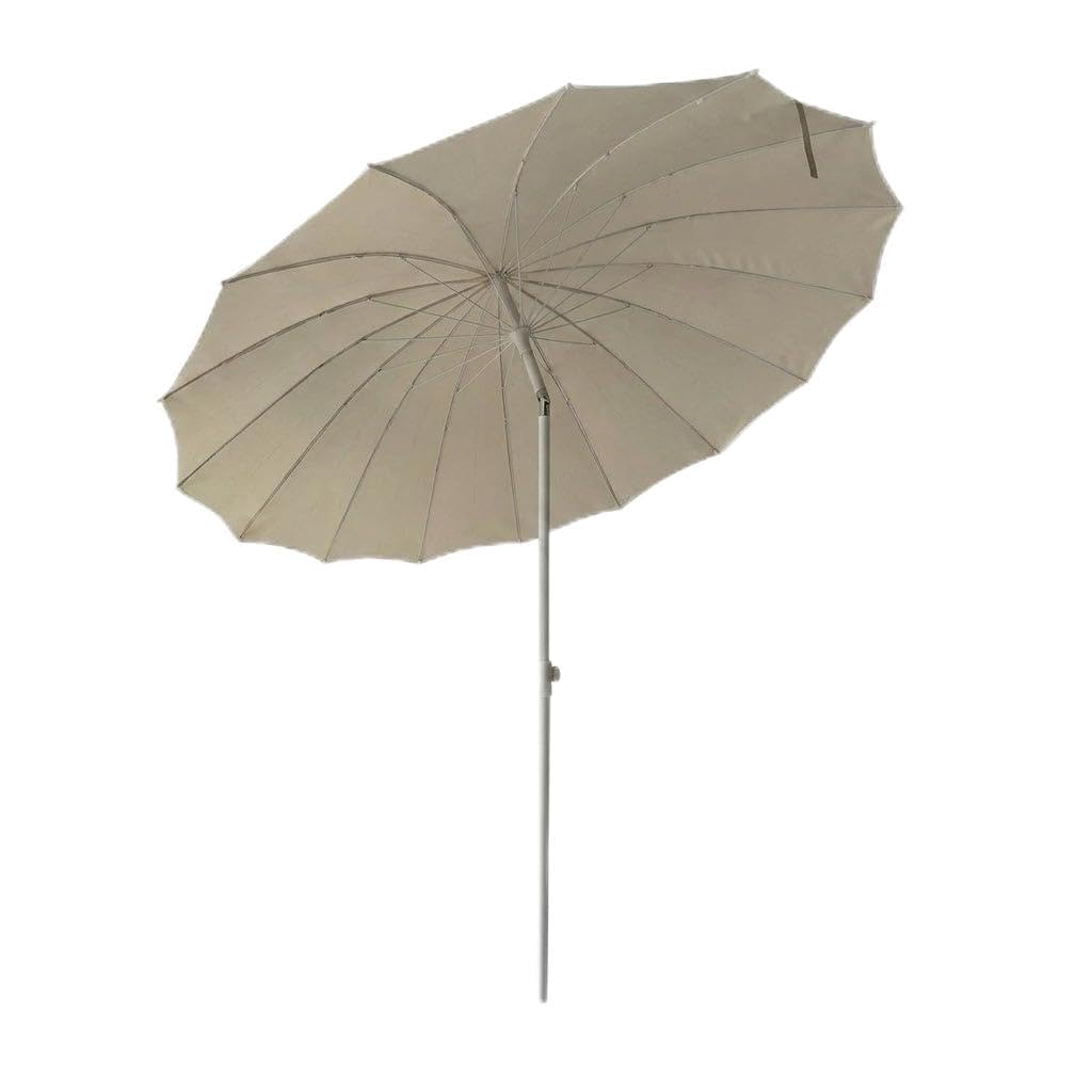 HEMAX Ombrellone da Giardino Parasole da Spiaggia 2,2mt con Palo Centrale