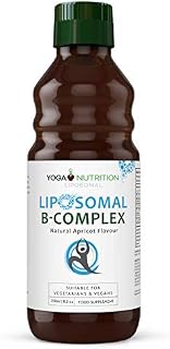 Liposomal Liquid Vitamin B Complex 250ml (Large)  High Strength, Liposomal Maximum Absorption B Vitamins, Boosts Immune System, Energy - Yoga Nutrition