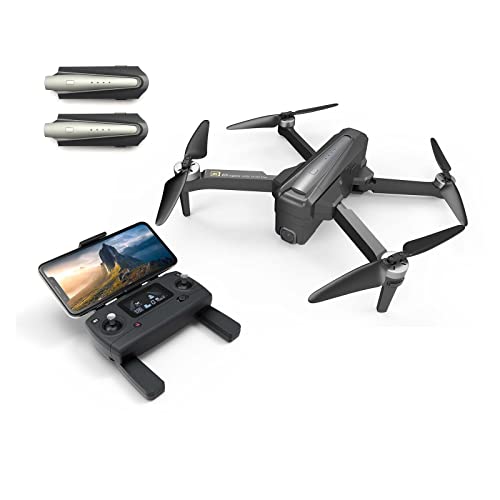 NIRAA B12 Bugs 12 EIS con 4K 5G WiFi Cámara con Zoom Digital 22min Tiempo de Vuelo Sin escobillas Plegable GPS RC Quadcopter Drone RTF (Color : Extra 2 Battery Box)