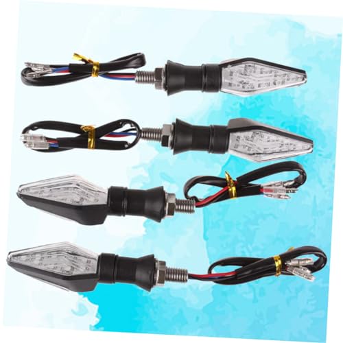 HEALLILY 4 Pcs faróis de motocicleta luz de da motocicleta sinais de volta da motocicleta light levi