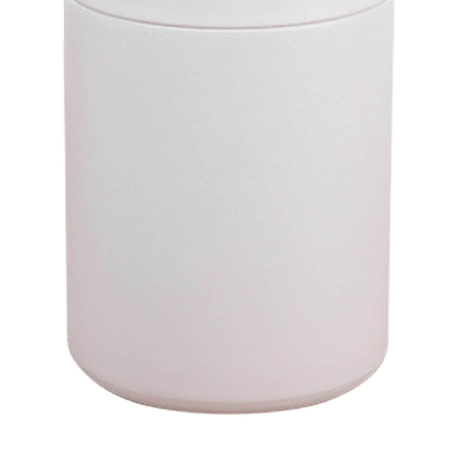 Ejoyous Barattolo per Alimenti Portatile Isolato Scatola per il Pranzo con Isolamento Termico in Acciaio Inossidabile 304 Contenitore per Alimenti Sottovuoto da 600 Ml con Manico Sul Coperchio (WHITE)