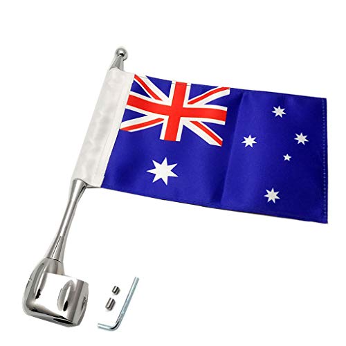 Moto Mât de drapeau avec drapeau Pour GL1800 Goldwing All Years (Australia) Cover
