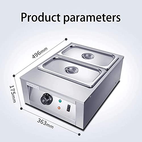Caldeirão de Chocolate 1000W |Máquina de têmpera de chocolate com 2 potes Derretidor elétrico Aquece