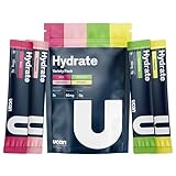 UCAN Hydrate Electrolyte Drink Mix (Variety Pack, 12 Stickpacks) Sugar-Free,...