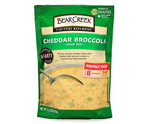 Miniatura 2 de Bear Creek Soup Mix - Paquete variado de 3  Patata Cheddar  Chili Darn Good  Brócoli Cheddar  Paquete de mezcla de sopa seca  Almohadilla de compras