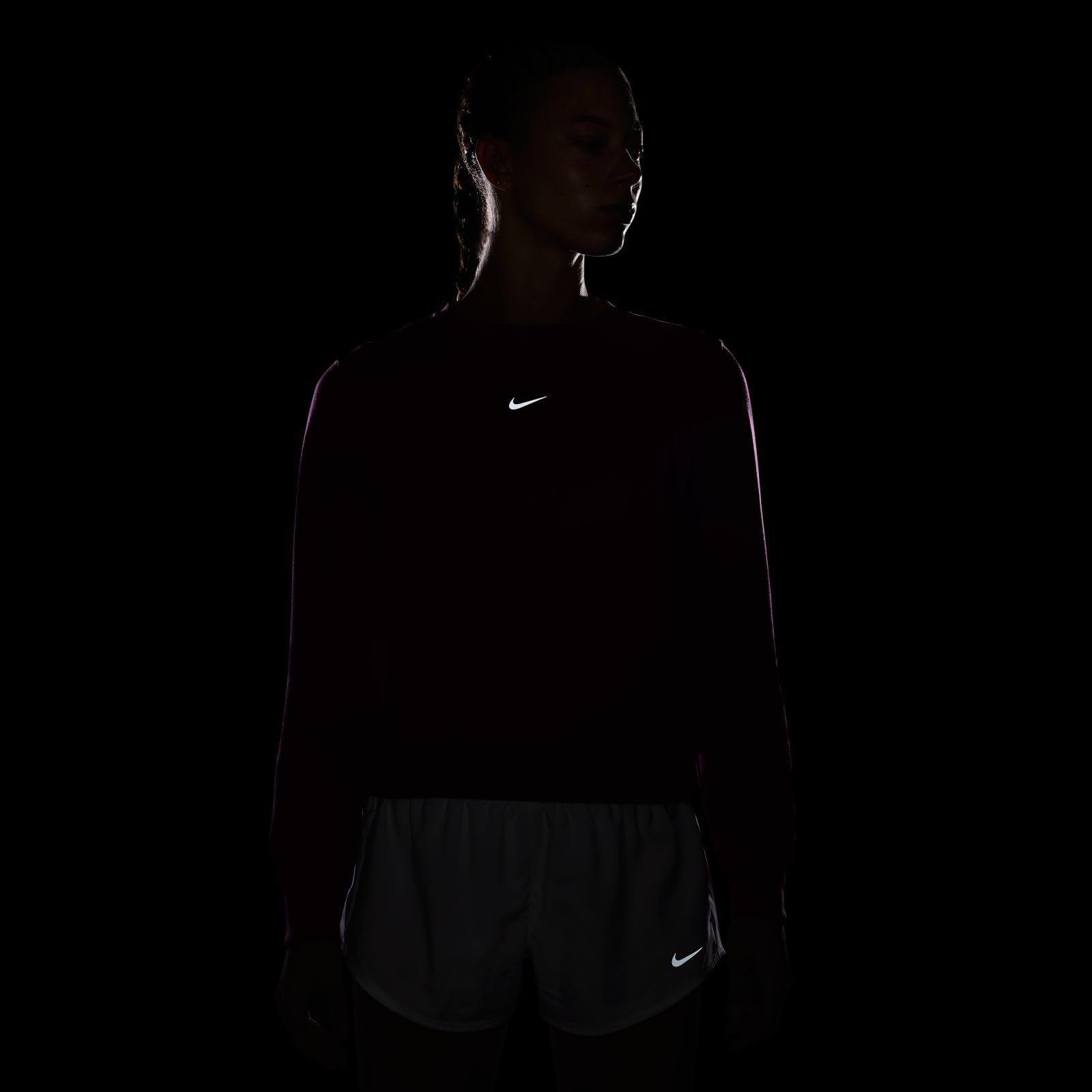 Nike Nike Dri-Fit One French-Terry-Sweatshirt mit Rundhalsausschnitt für Damen Maglia di Tuta Donna (Pacco da 1)