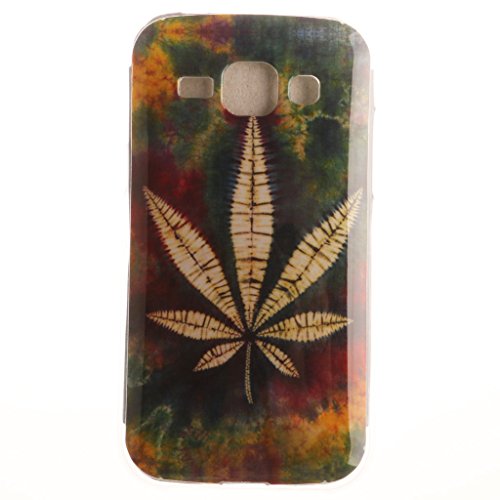 Galaxy J1 Custodia, SsHhUu Unique Leaf Pattern