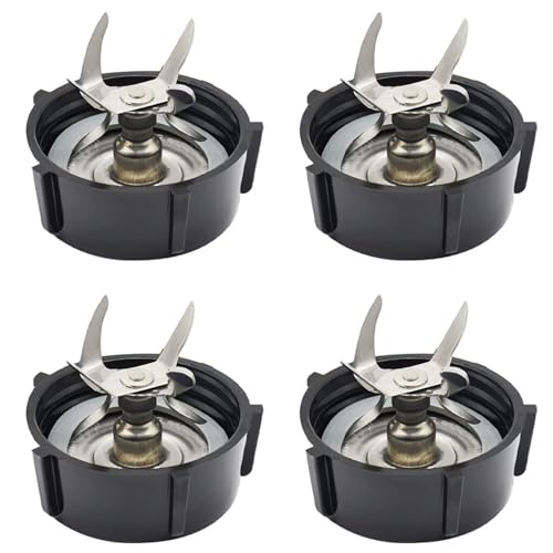 Wesafrae 4X Piezas de Repuesto Cuchilla para Licuadora Compatible con, Kit de Cuchillas Fusión de 6 Puntos Piezas de Repuesto para Licuadora