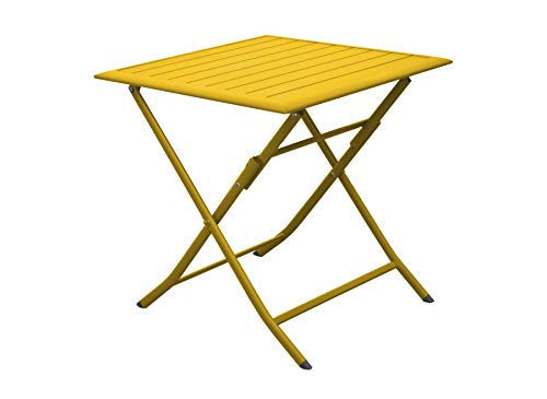 Proloisirs Table de Jardin carrée Lorita - 70 x 71 x 70 cm