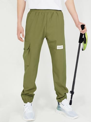 Pantalons imperméables enfants coupe-vent pour randonnée