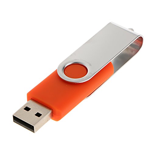GUDMART® 8GB USB 2 Flash Drive Memory Stick Pen Drive Storage Thumb U Disk Orange 7 41Z80Sxe GL
