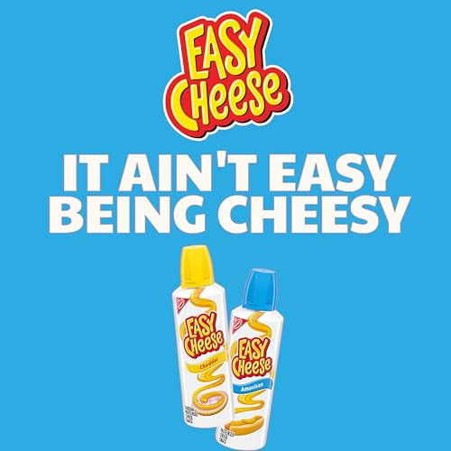 Image of EASY CHEESE American Cheese Snack, 12 - 8 oz Cans