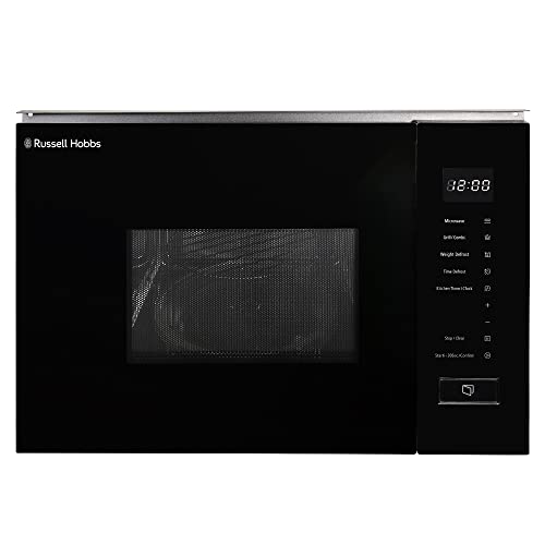 Russell Hobbs Built in 20 Litre Touch Control Digital Microwave with Grill, Defrost Setting, 5 Power...