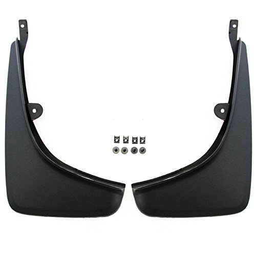 Red Hound Auto Custom Molded Rear Mud Flaps Compatible With Jeep 2014-2018 Cherokee Mud Guards Splash Protectors 2Pc Set #TOP18