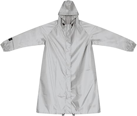 Amazon Co Jp クラックス 婦人ﾚｲﾝｺｰﾄ Gy レインコート 無地 レディース グレー 服 ファッション小物