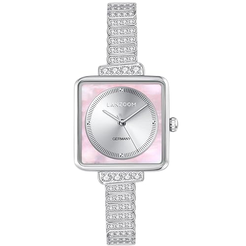 Montre à quartz pour femme LANZOOM, le cadeau idéal avec son cadran nacre raffiné
