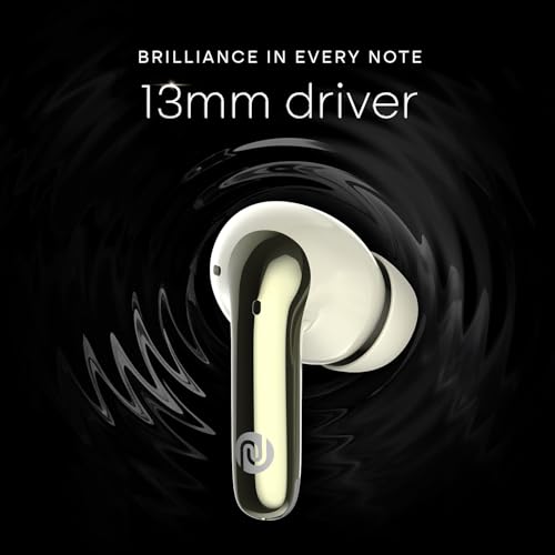 Noise Buds Verve 2 TWS Earbuds with Chrome Finish, Stone Beige - Image 6