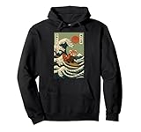 Photo Gallery panda rosso surf onda giapponese felpa con cappuccio Photo Gallery panda rosso surf onda giapponese felpa con cappuccio