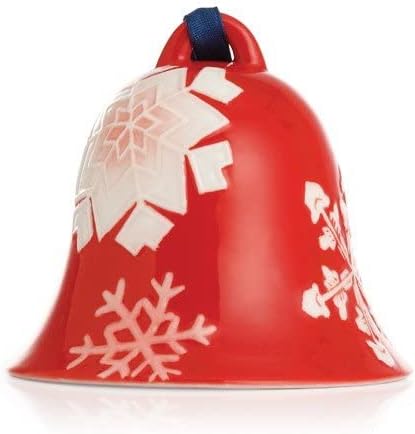 Franz Fine PorcelainHoliday Greetings Collection BELL ORNAMENT