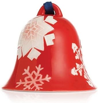 Franz Fine PorcelainHoliday Greetings Collection BELL ORNAMENT
