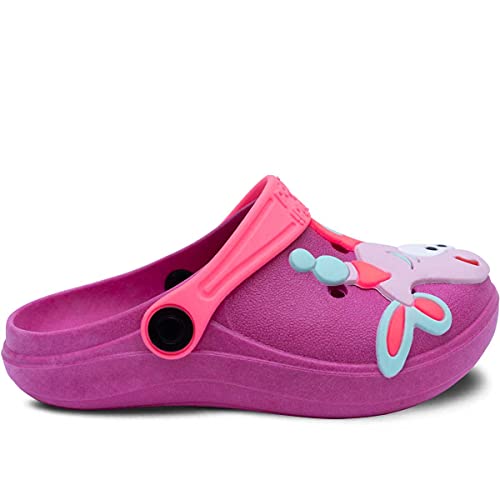 Babuche Infantil Menina Peixe 12.30 (Rosa Pink, 25/26)
