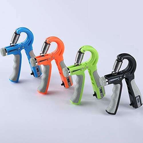 Andoer Fitness Hand Grip Strengthener Exercitador Resistência Ajustável Antiderrapante Pinça Aumenta