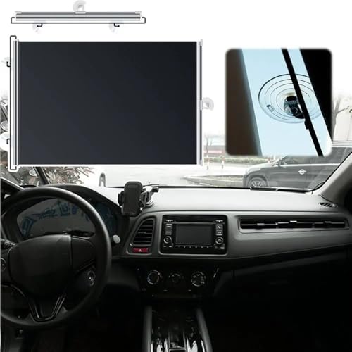 Parasol para coche y cortinas protectoras solares con cubierta retráctil universal 4