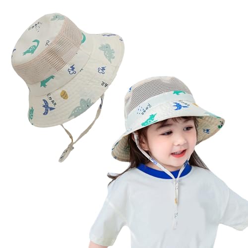 Bucket Hat, Kids Sun Protecting Bucket Hat Unisex Light Weight Hats Cartoon Pattern Hats for Outdoor Activity2