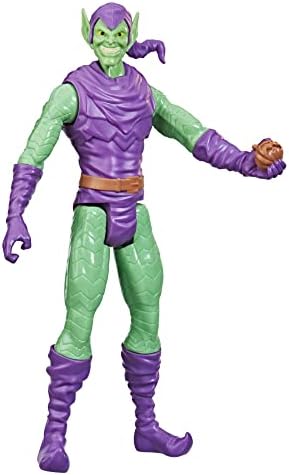 Spider-Man Marvel Titan Hero Series Green Goblin Toy 12-Inch-Scale Collectible Action Figure, Toys for Kids Ages 4 and Up