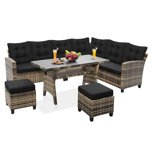 KROFEM 6-Piece Patio Dining Set