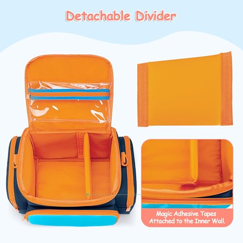 LoDrid Travel Case Compatible with Toniebox 2/1 for Audio Player Set including Shoulder Strap and Handle - Image 3