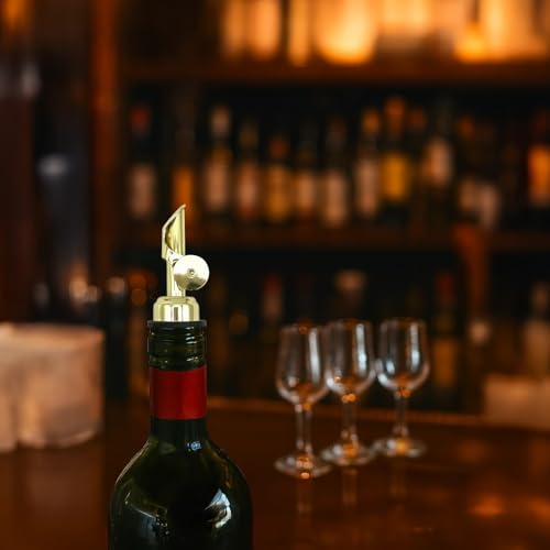 Tapones vertedores de vino con boquilla dispensadora de aceite a prueba de fugas 3