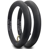 225x48 8 Zoll Kinderwagen Schlauch 8 Zoll mit Winkelventil 45° | 2 Stück Packung | für Roller Reifen Kinderwagen Dreirad Laufrad Fahrrad Anhänger von 225 x 55 geeignet