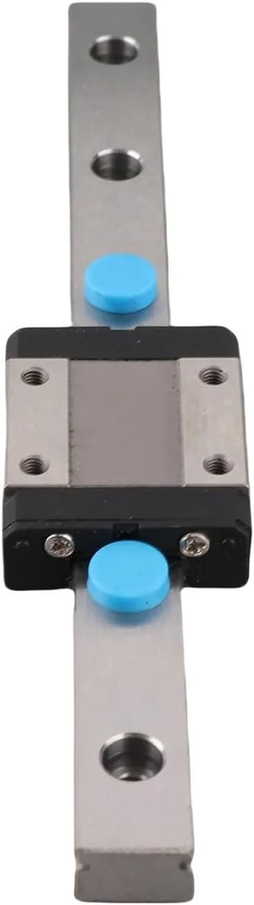 LML12B Miniature Linear Rail 12mm Width Slide Block Linear Rail Carriage Linear Motion Rail(Grey)