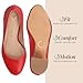 Journee Collection Womens Seraphina Cushioned Dress Pumps Covered Block Heel Round Toe Slip On Fashion Shoe Red 9.5 Medium WOMENS US