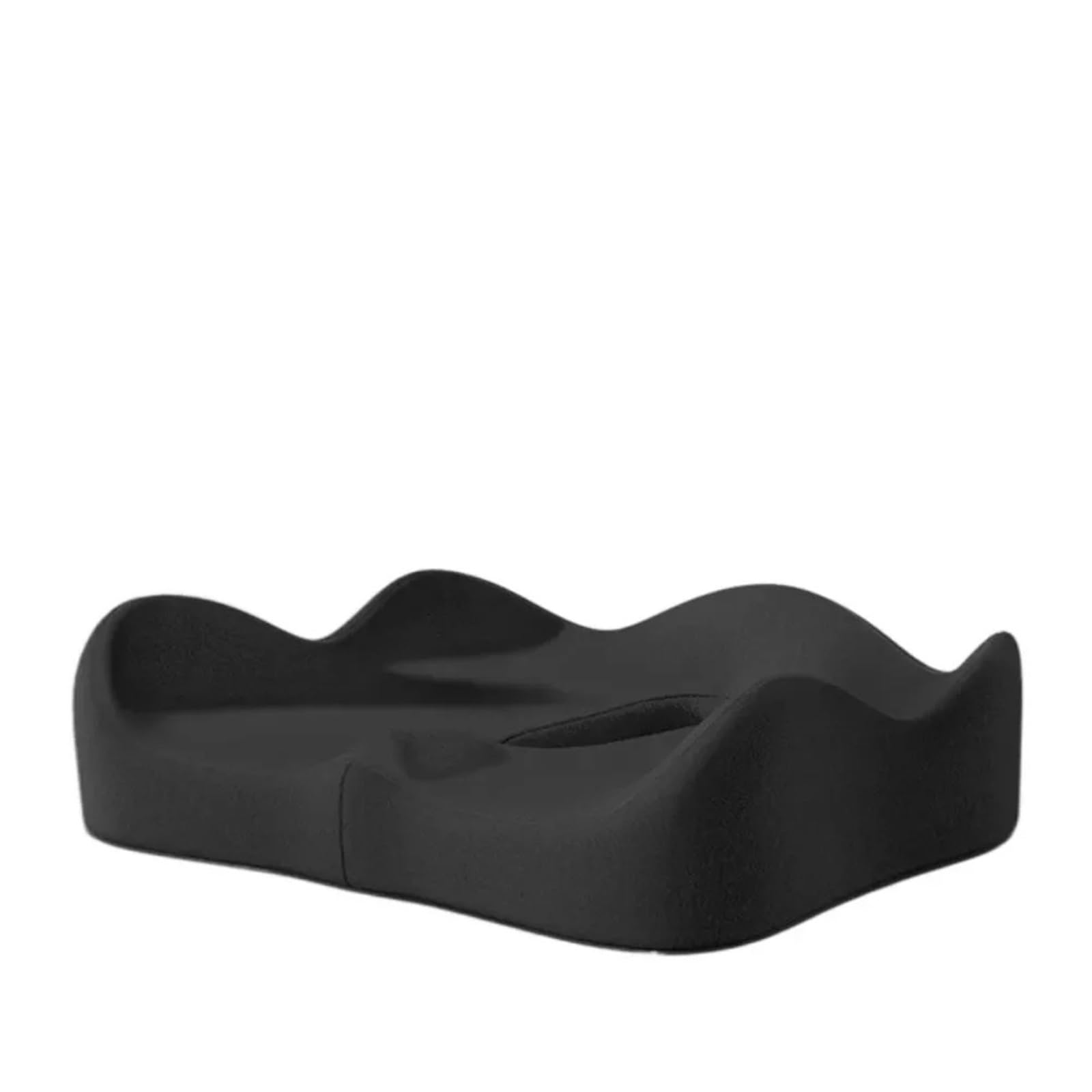 XCFTYRU Office chair cushion， Memory Foam Coccyx Cushion Comfort Car Seat Pain Relief Breathable Chair Orthopedic(Black)