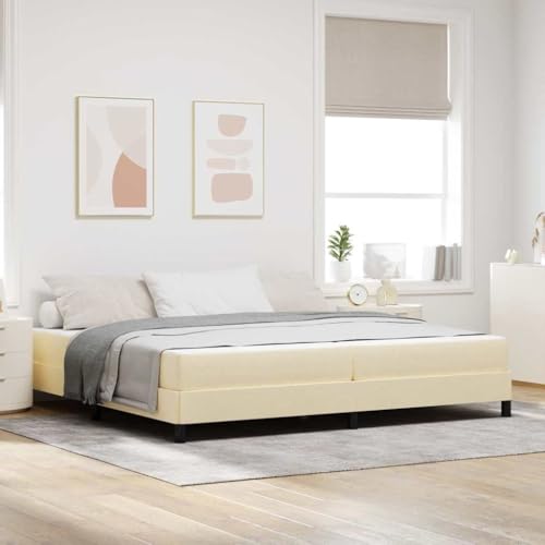 Solivagant Boxspringbett mit Matratze Creme 200 x 200 cm Stoff, Möbel,Betten Zubehör,Betten Bettgestelle, 61.5 kg-3398519 Solivagant Boxspringbett mit Matratze Creme 200 x 200 cm Stoff, Möbel,Betten Zubehör,Betten Bettgestelle, 61.5 kg-3398519