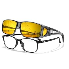 A01 Grey Frame/ Yellow Lens Night-vision Glasses