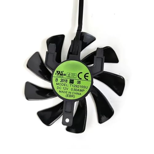 This Cooling Fan for Sapphire R9 Fury HBM Tri-X OC for R9 380 4G D5 PRO Graphics Card Version 85mm T129215SU T129215BU 0.5A 4 Pin (Cooling Fan 1)