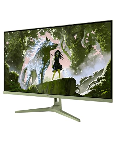 Image of Arozzi Gaming Monitor Nova 32 inch IPS 180Hz - Computer Monitor QHD 1440p - Adaptive Sync, HDR10 & Flicker Free Display - 100% sRGB Color Accuracy - PC & Console Ready - Forest Green